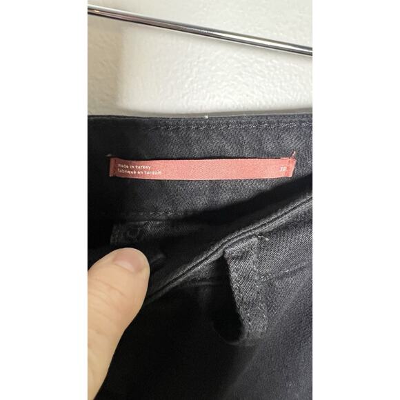 Pilcro X Anthropologie Black Wide Leg High Rise Lyocell Blend Stretch Pants 30 - Picture 6 of 11